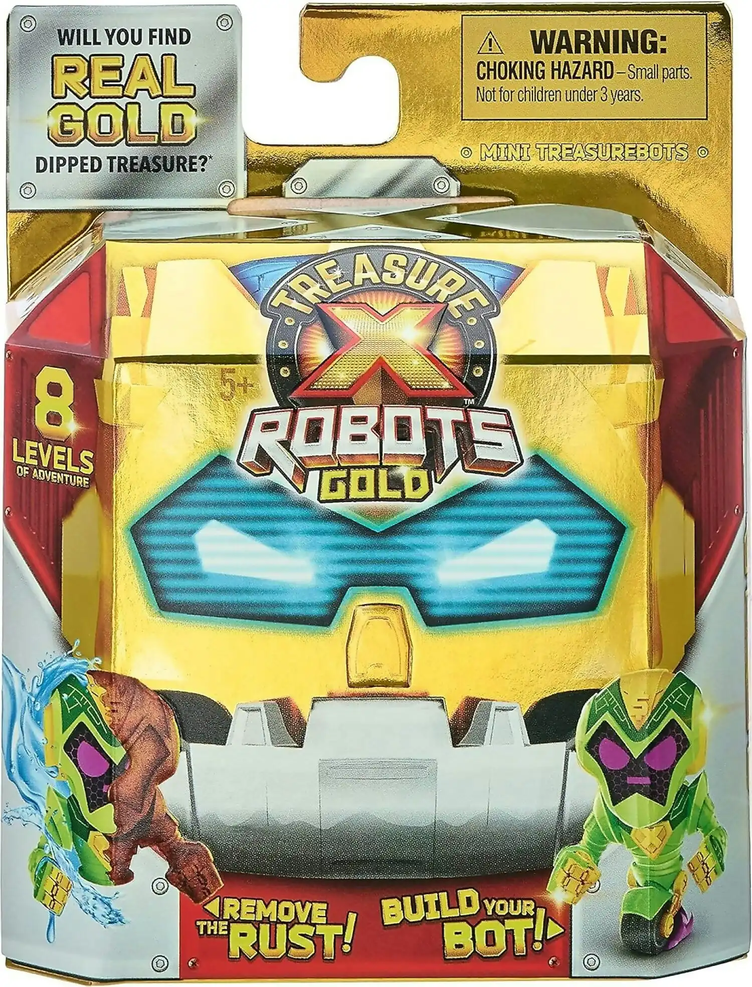 Treasure X - S9 Robots Gold Minitreasure Bots
