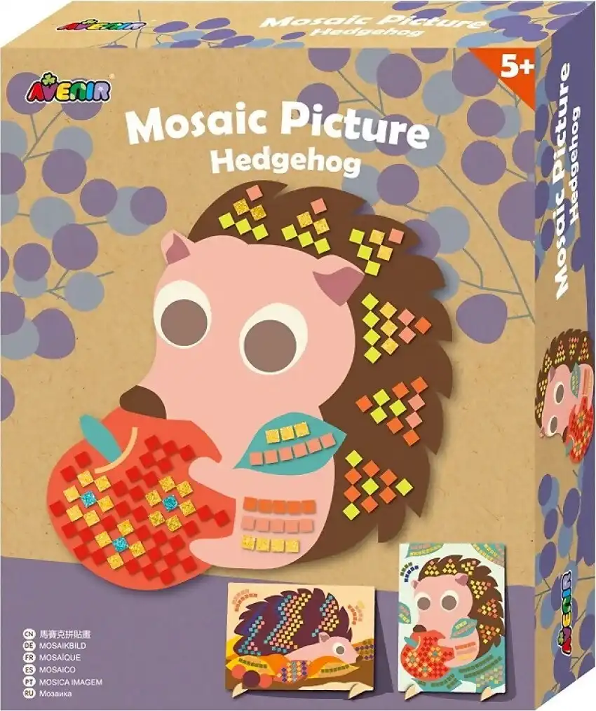 Mosaic Picture Hedgehog Avenir - Johnco