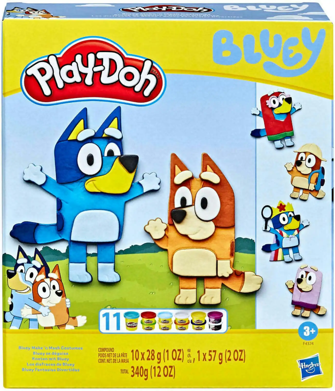 Play-doh - Bluey Make 'n Mash Costumes