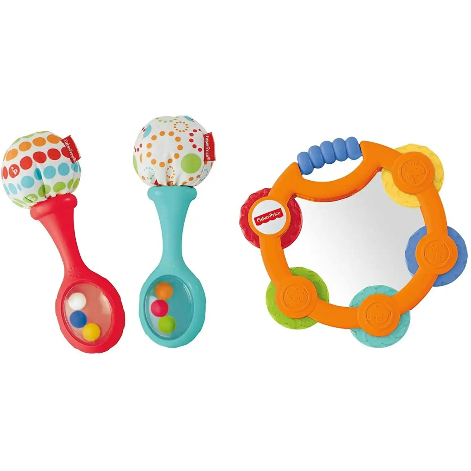 Fisher-Price Tambourine & Maracas Gift Set  Mattel