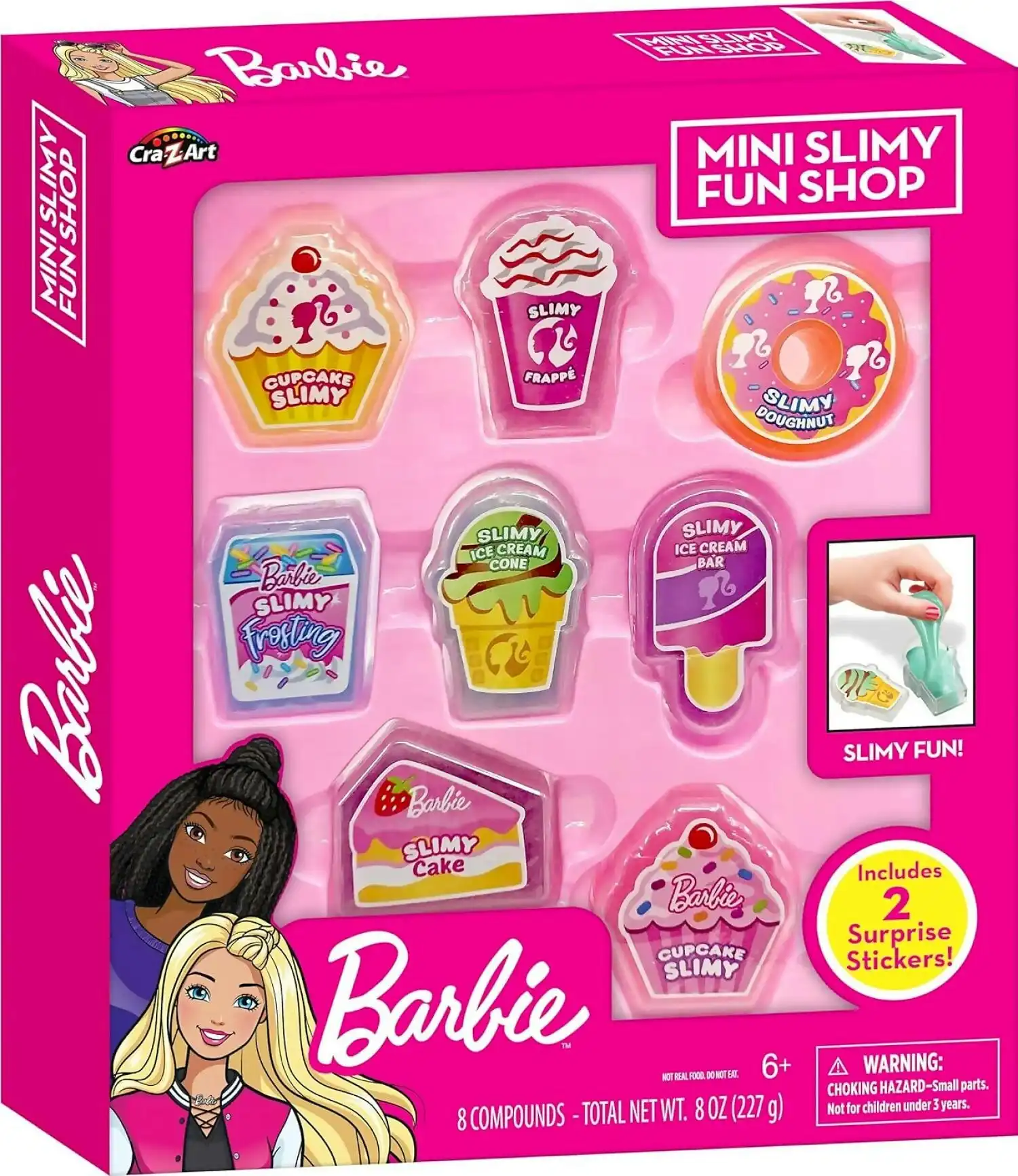 CRA-Z-ART - Barbie Mini Slimy Fun Shop
