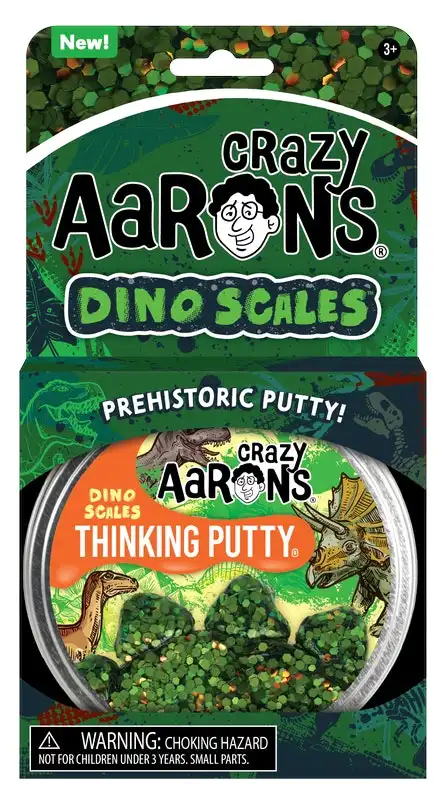 Crazy Aaron's Thinking Putty Dino Scales Trendsetters 4inch
