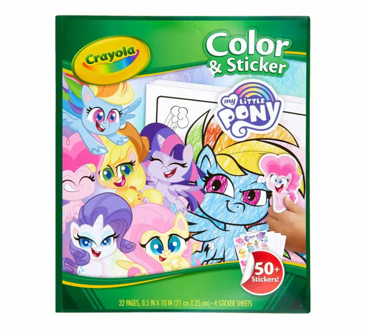 Crayola - My Little Pony Color And Sticker Book