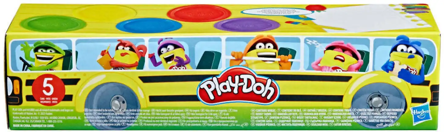 Play-doh - School Bus Back To School 5 Pack