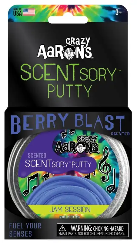Crazy Aaron's Scentsory Putty Jam Session Berry Blast 2.5inch