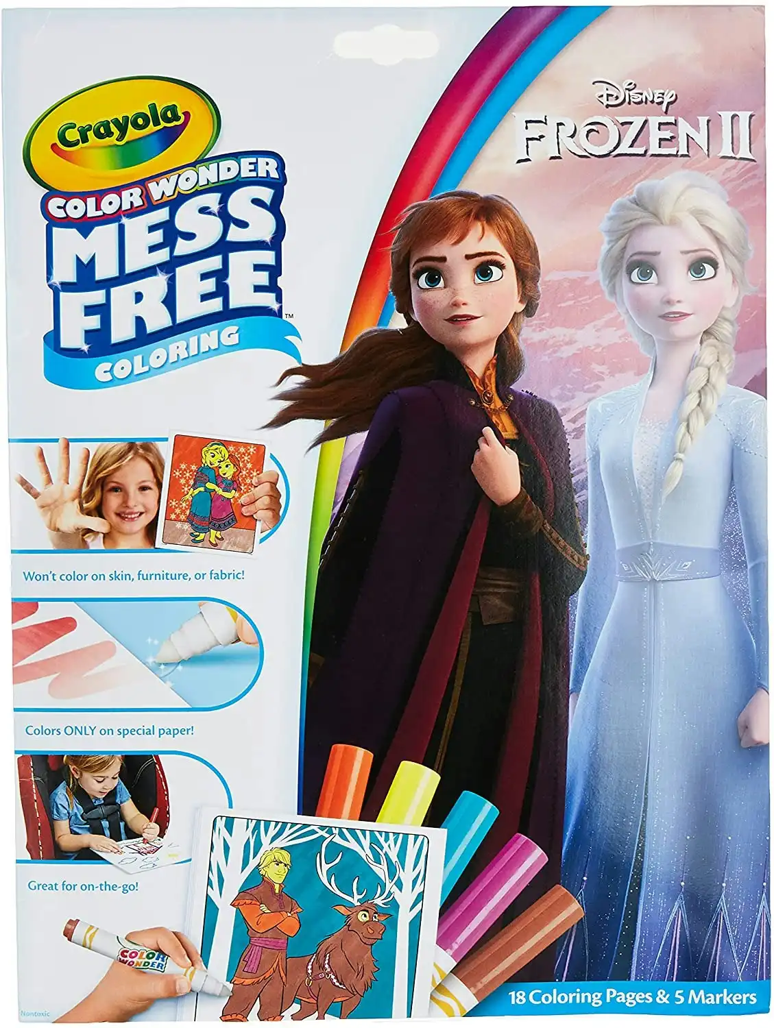 Crayola Frozen Color Wonder Set - Mess Free Markers Crayola