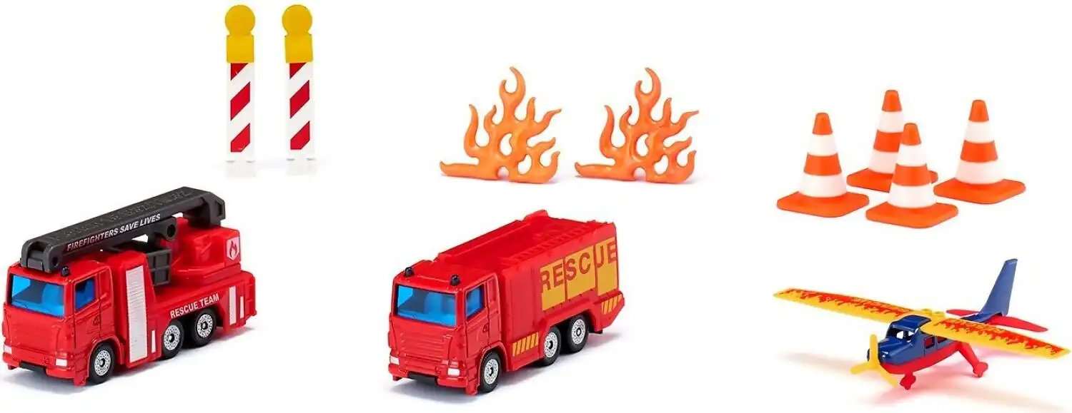 Siku - Fire Brigade Gift Set