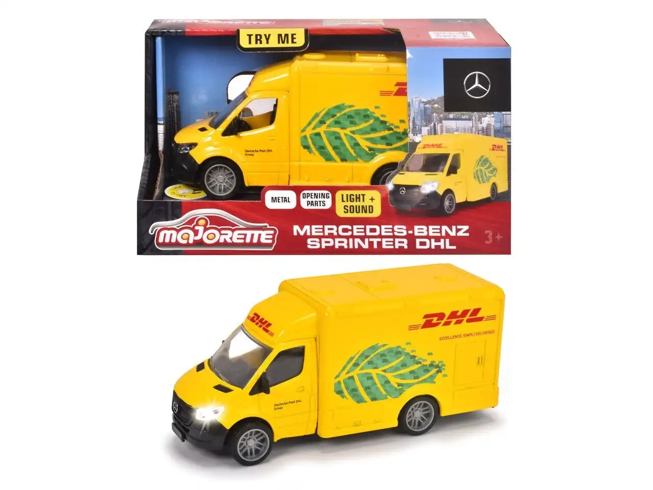 Majorette - Mercedes Sprinter Dhl Van