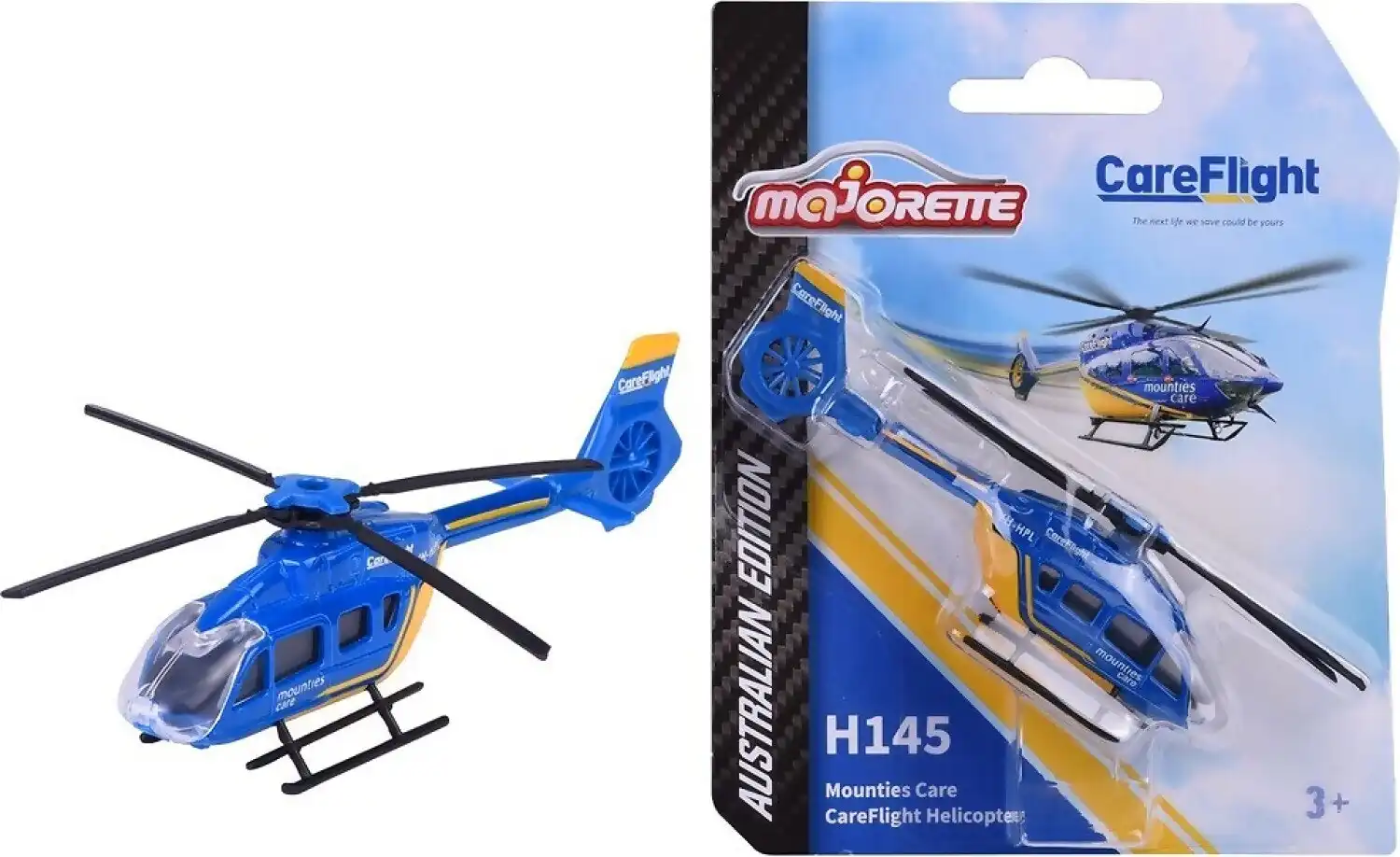 Majorette - Careflight Rescue Helicopter H/s