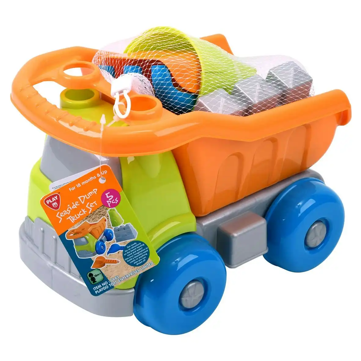 Playgo Toys Ent. Ltd. - Seaside Dump Truck Set