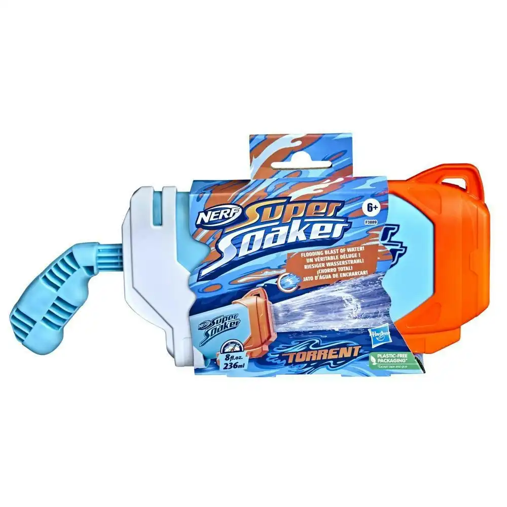 Nerf Super Soaker Torrent Water Blaster Pump To Fire A Flooding Blast Of Water Outdoor Water-blasting Fun
