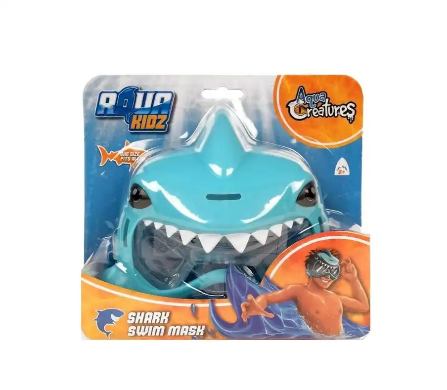 Aqua Trendz Swim Mask Blue Shark