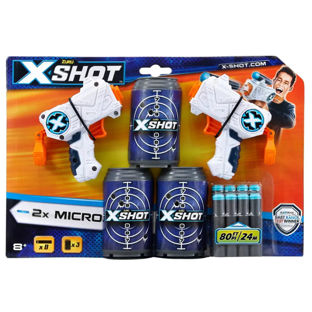 ZURU - X-shot 2x Micro Dart Blasters