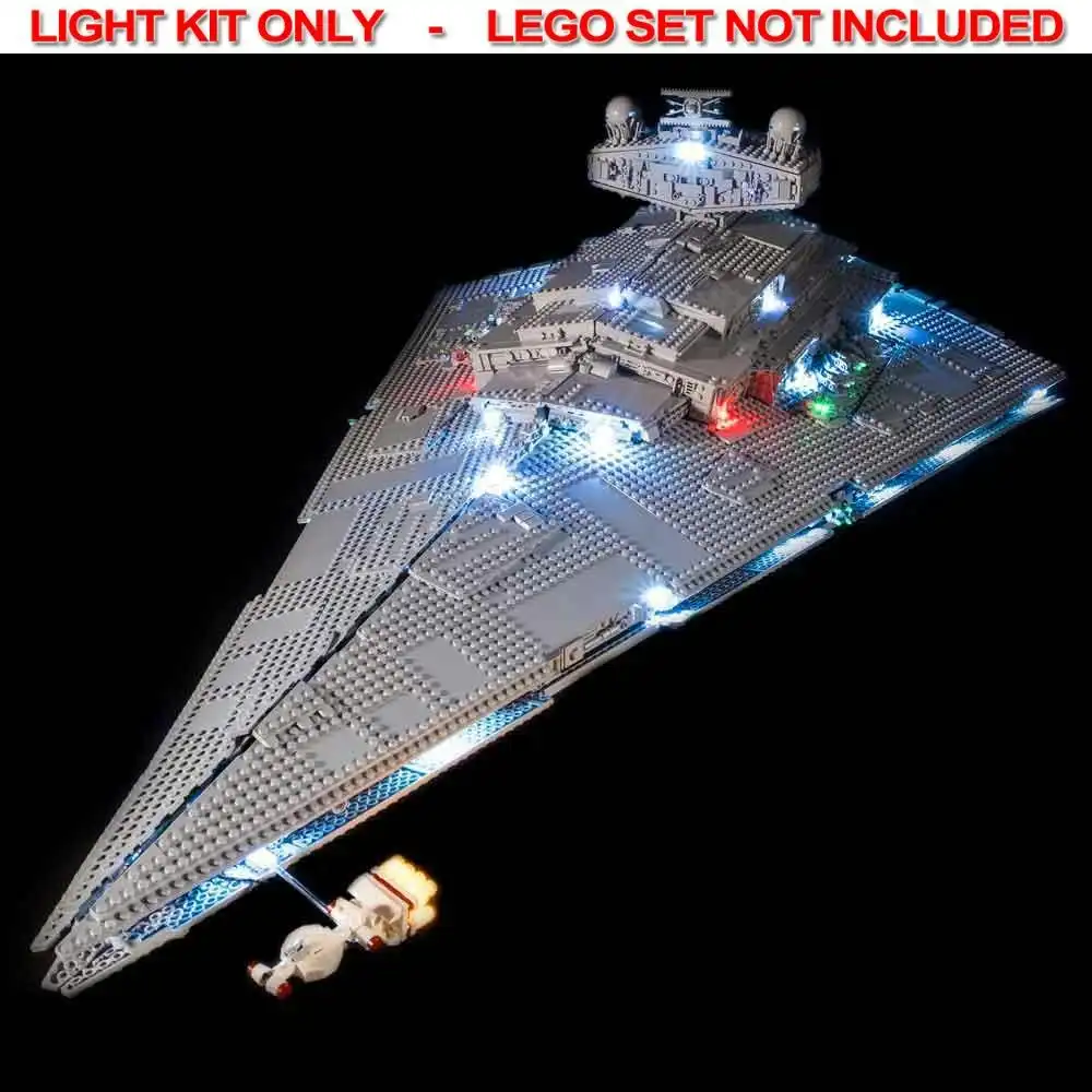 Light My Bricks - LIGHT KIT for LEGO Star Wars UCS Imperial Star Destroyer 75252