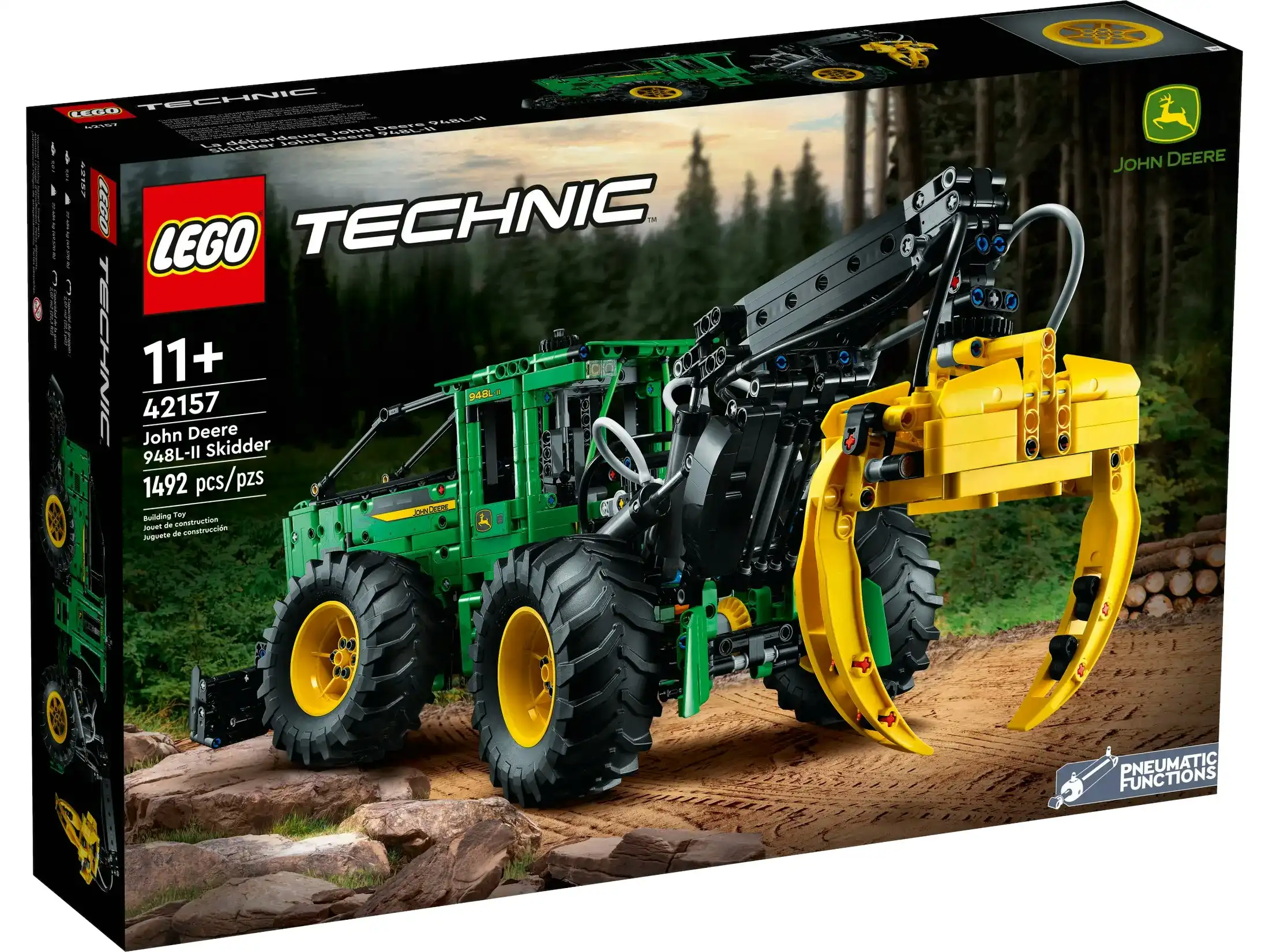 LEGO 42157 John Deere 948L-II Skidder - Technic