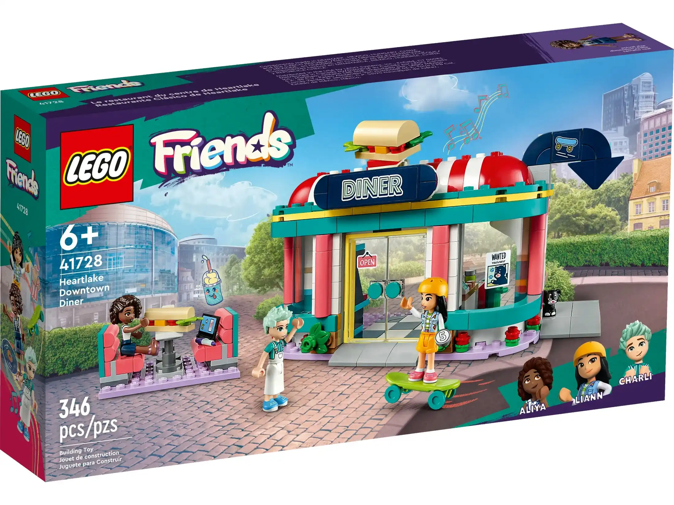LEGO 41728 Heartlake Downtown Diner - Friends