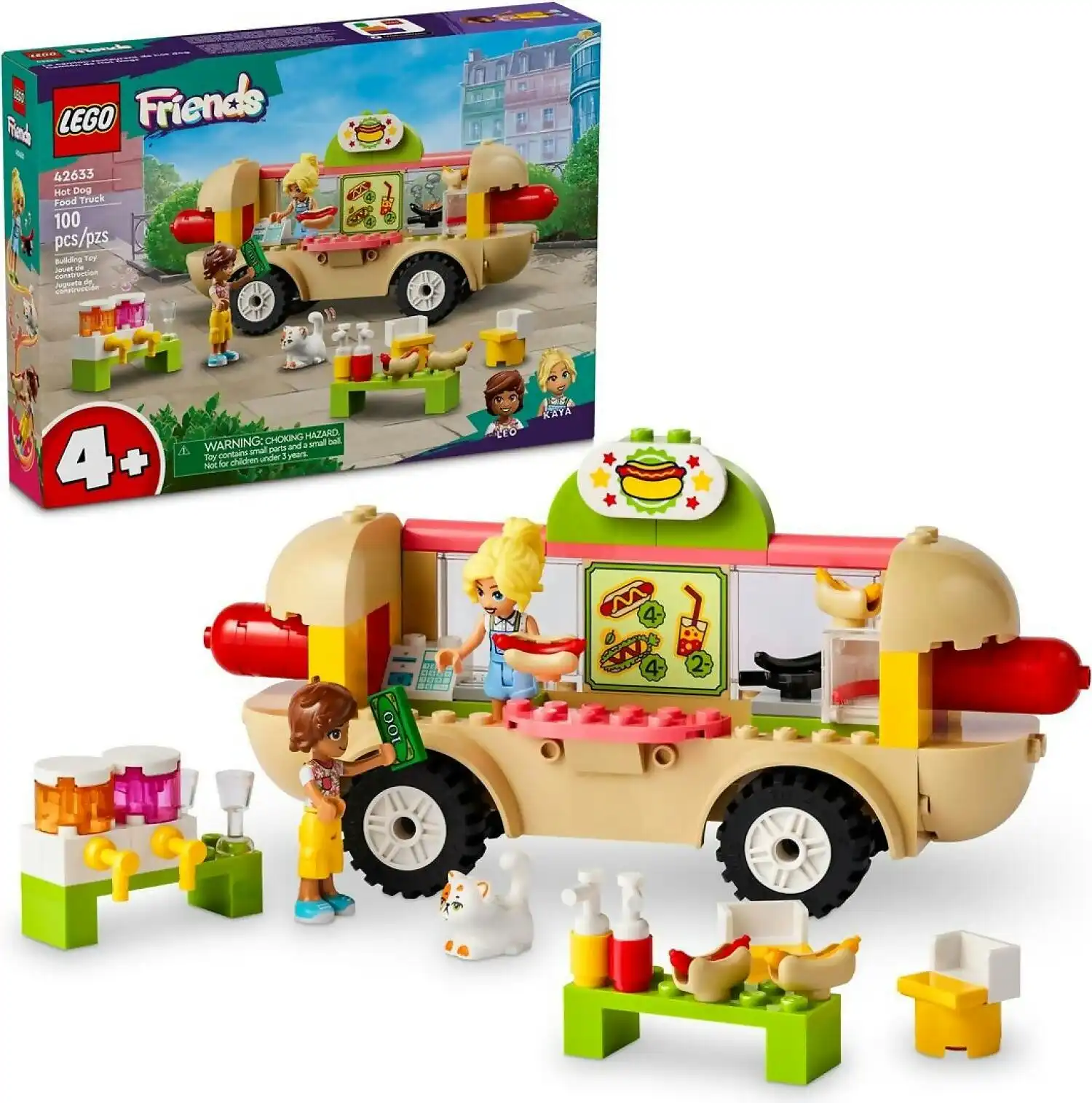 LEGO 42633 Hot Dog Food Truck - Friends 4+
