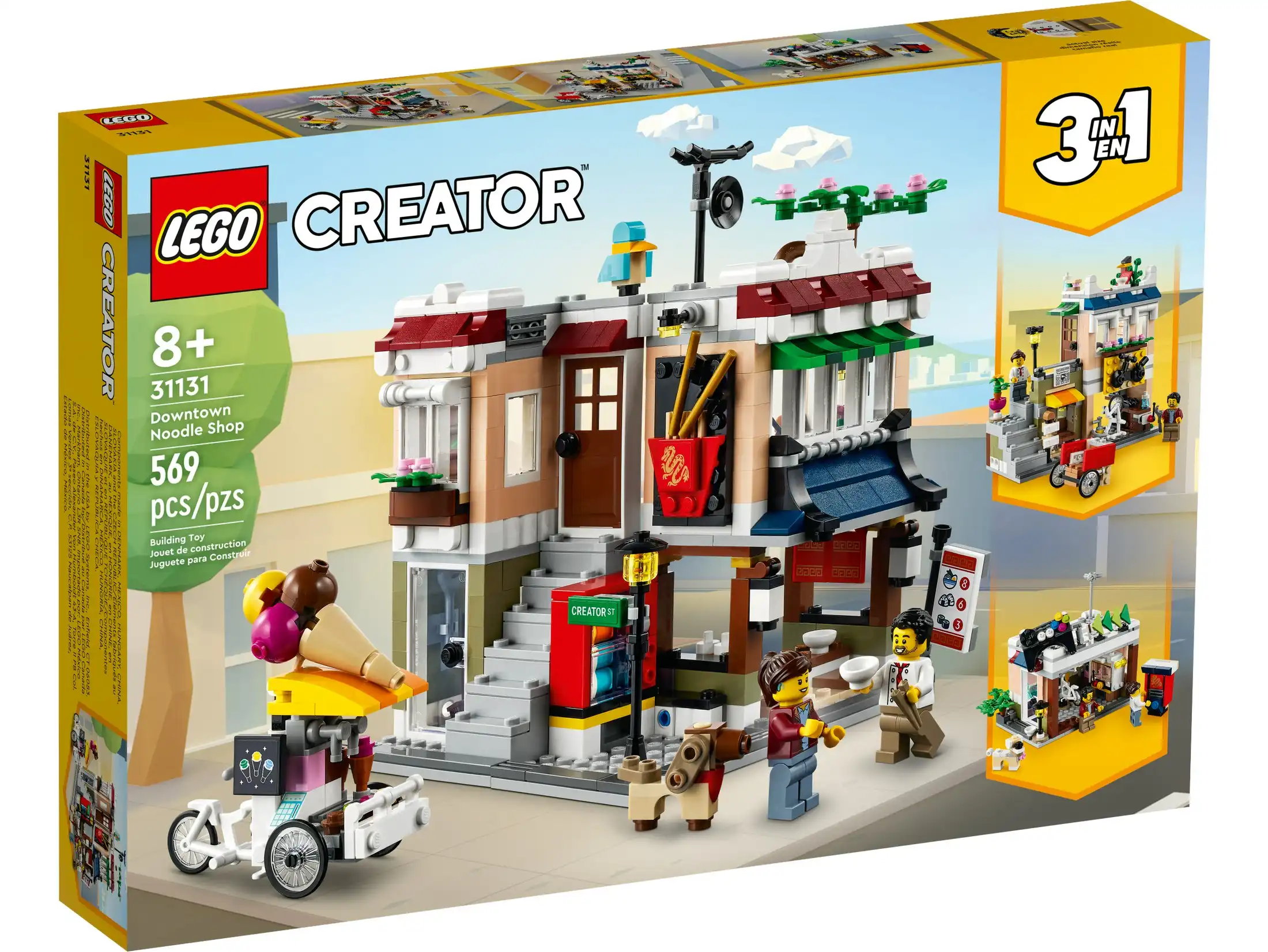 LEGO 31131 Downtown Noodle Shop - Creator 3-in-1