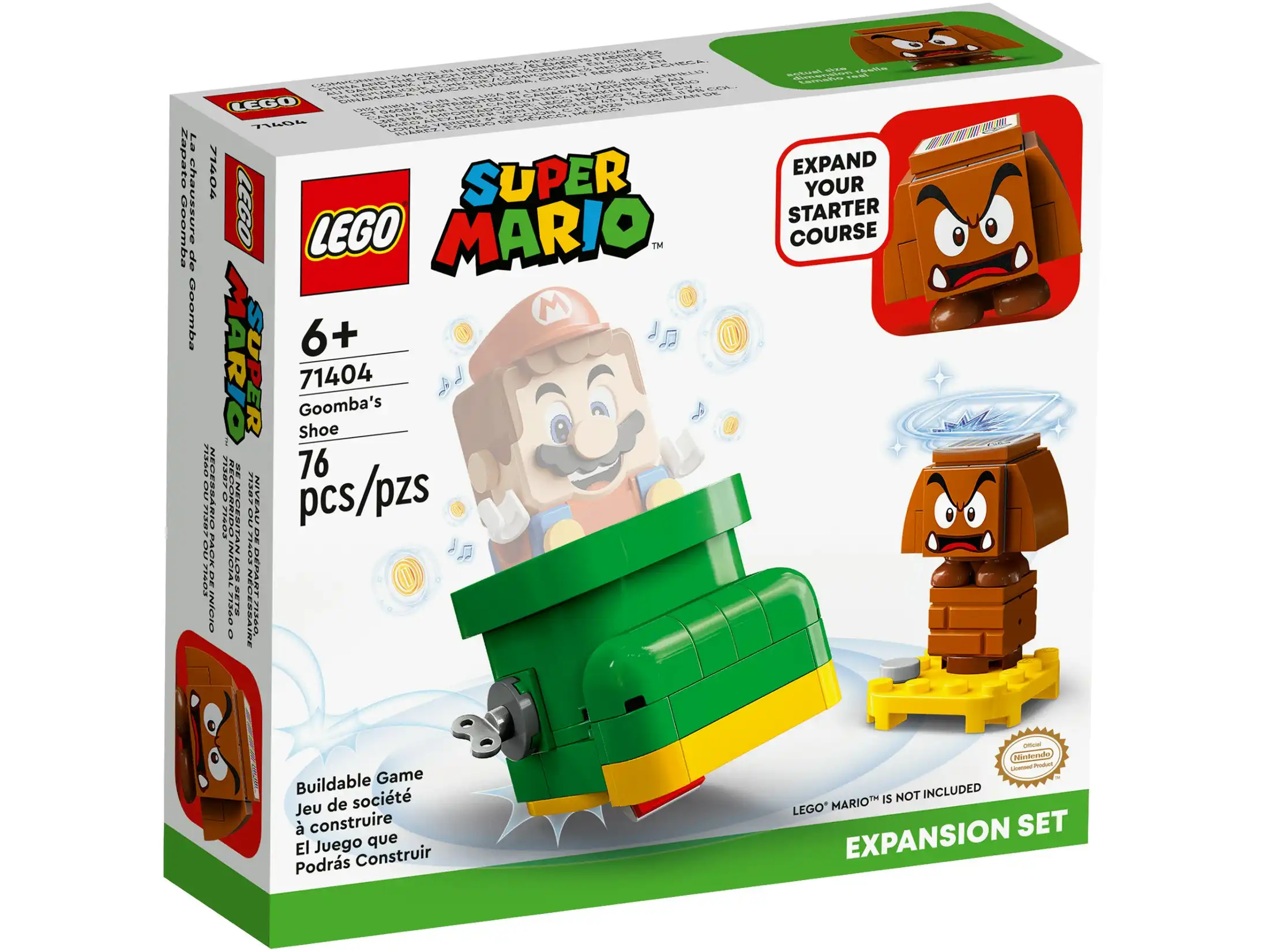 LEGO 71404 Goomba’s Shoe Expansion Set - Super Mario