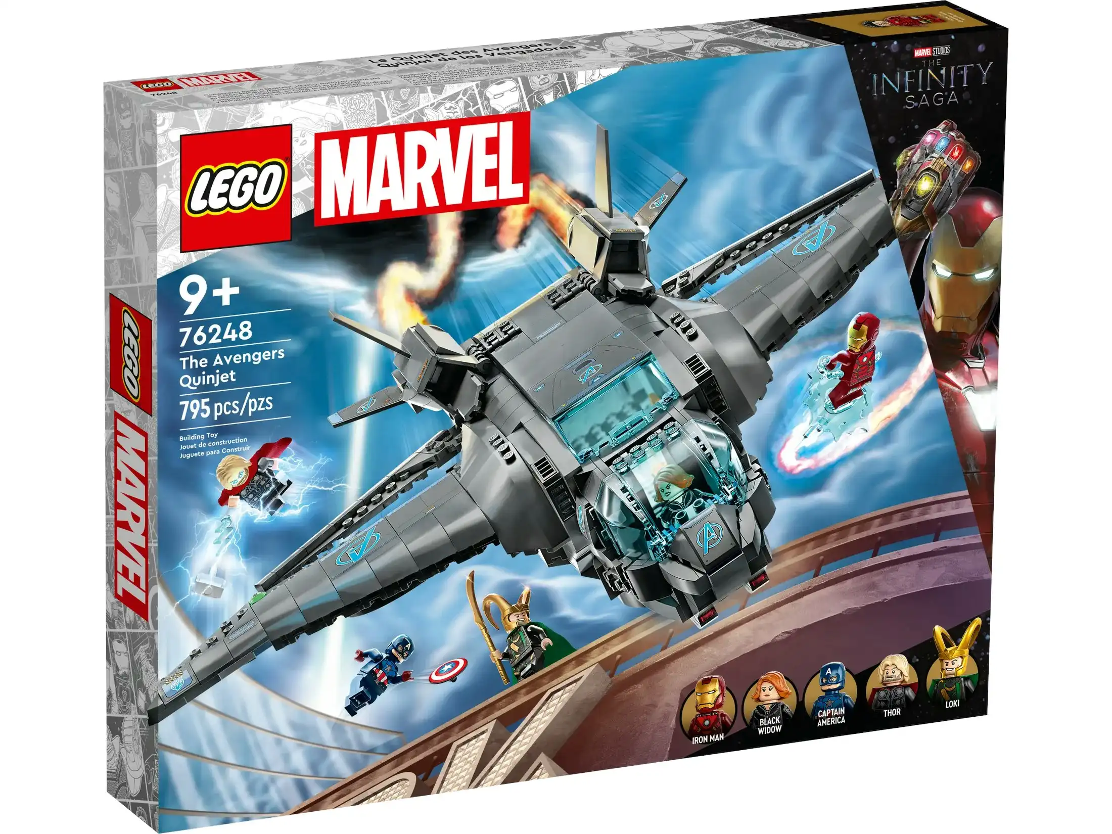 LEGO 76248 The Avengers Quinjet - Marvel Super Heroes