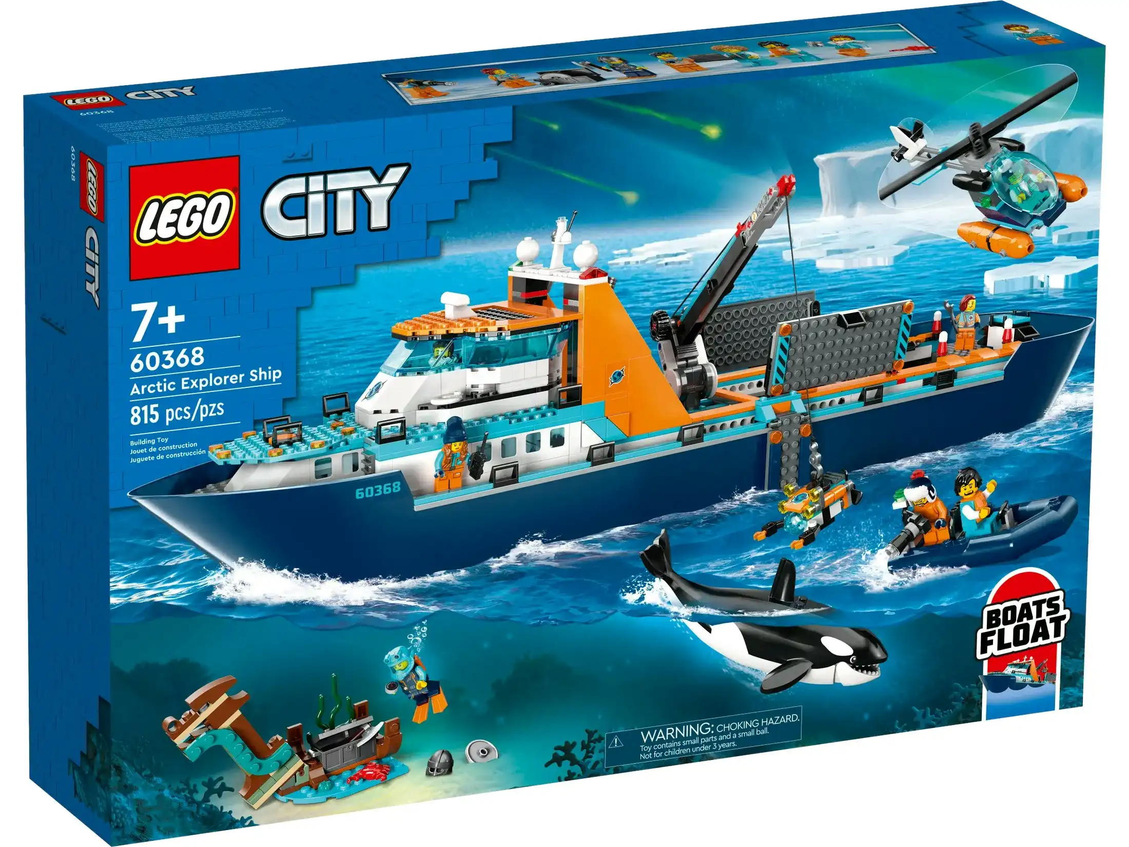 LEGO 60368 Arctic Explorer Ship - City