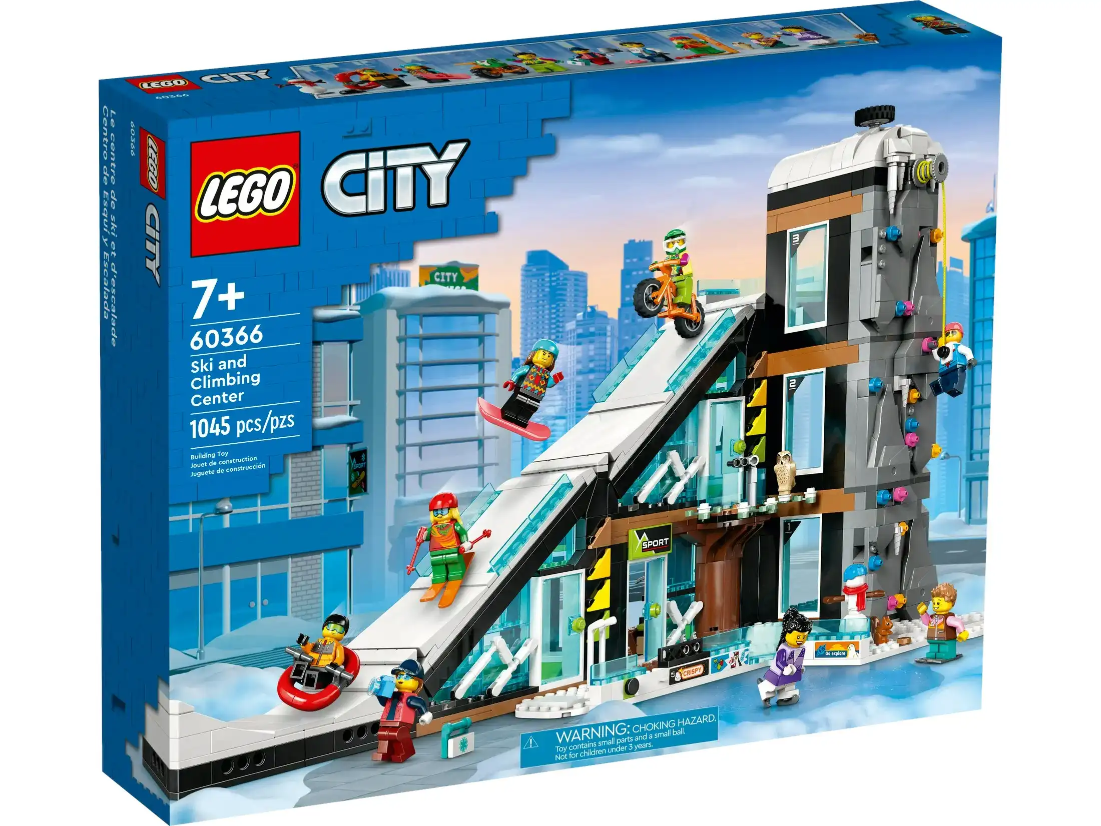 LEGO 60366 Ski and Climbing Center - City