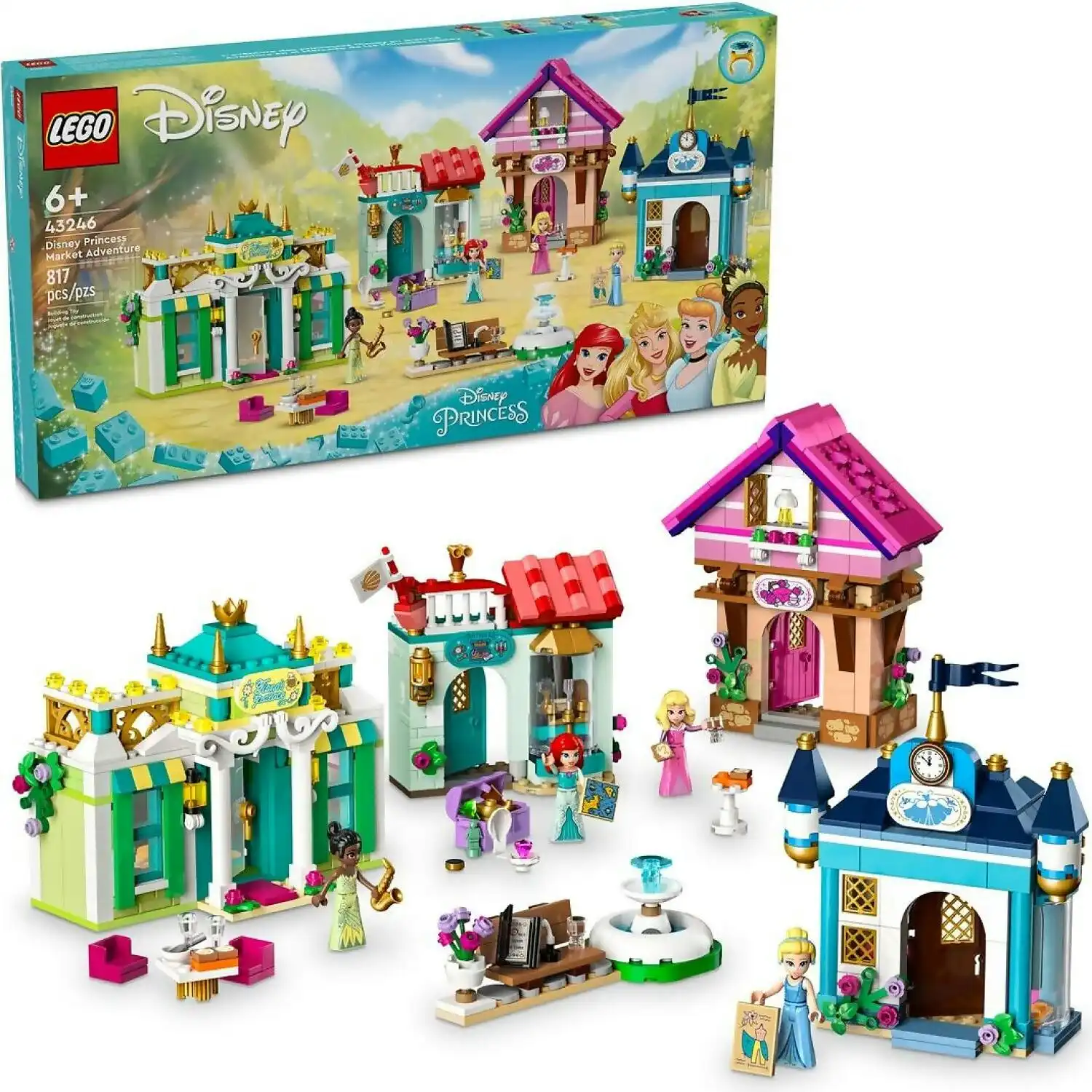 LEGO 43246 Disney Princess Market Adventure - Disney Princess
