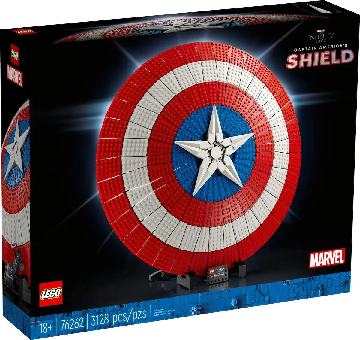 LEGO 76262 Captain America's Shield - Marvel Super Heroes