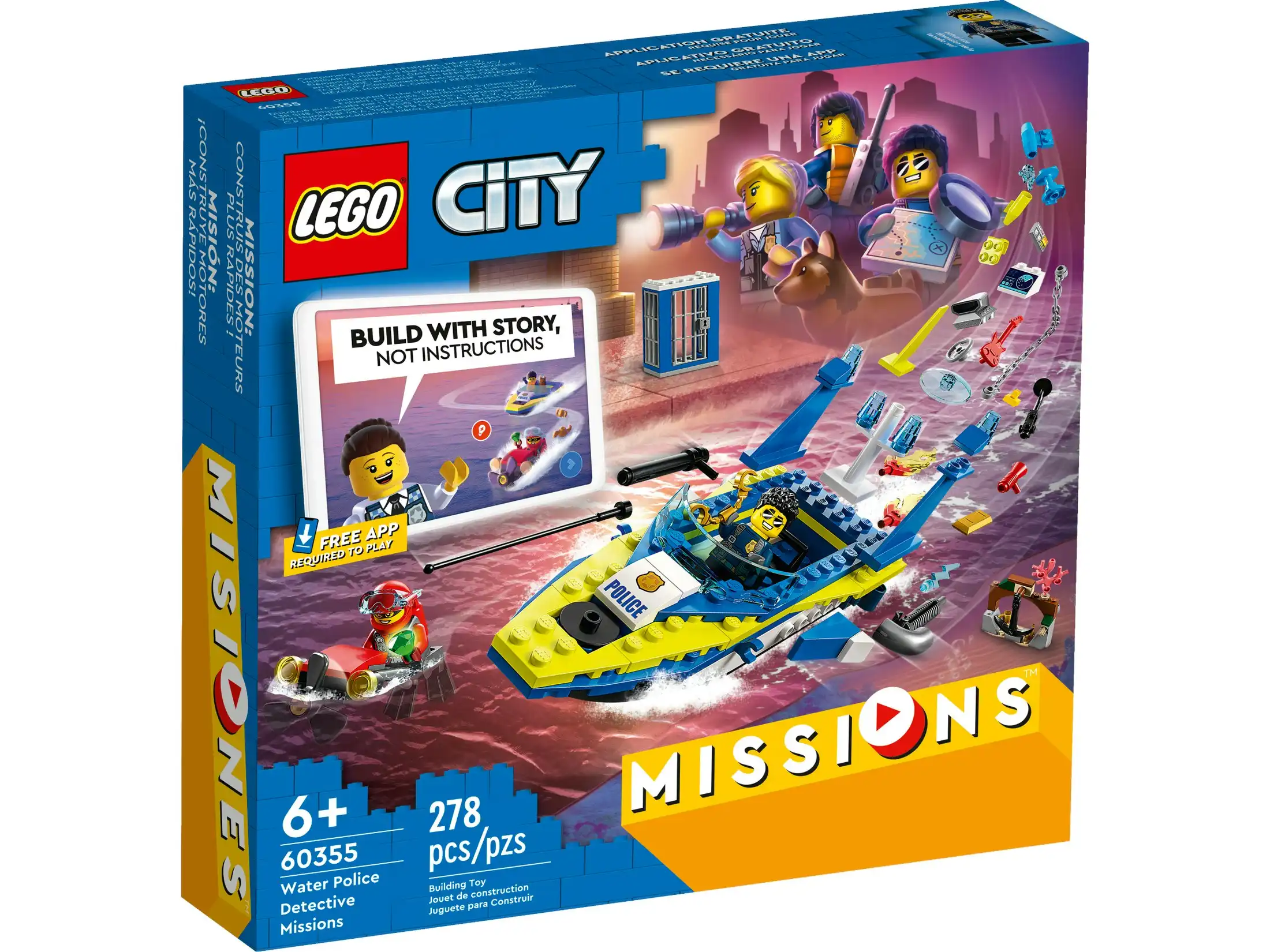 LEGO 60355 Water Police Detective Missions - City Police