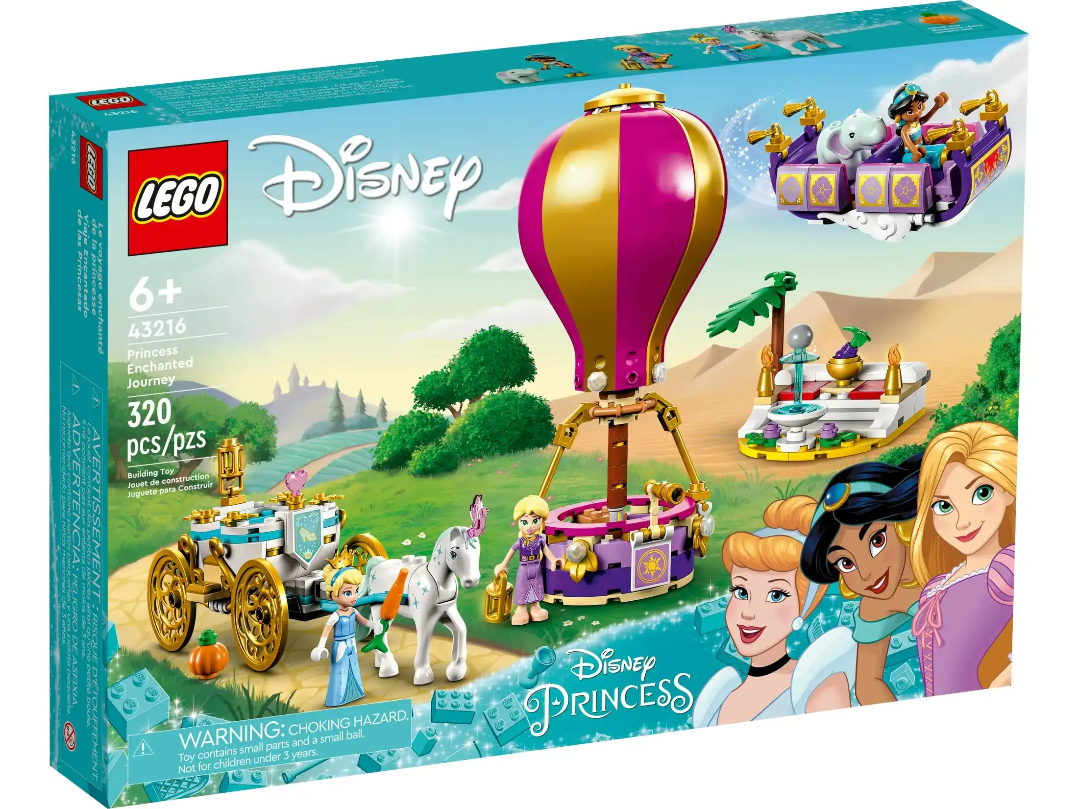 LEGO 43216 Princess Enchanted Journey - Disney Princess