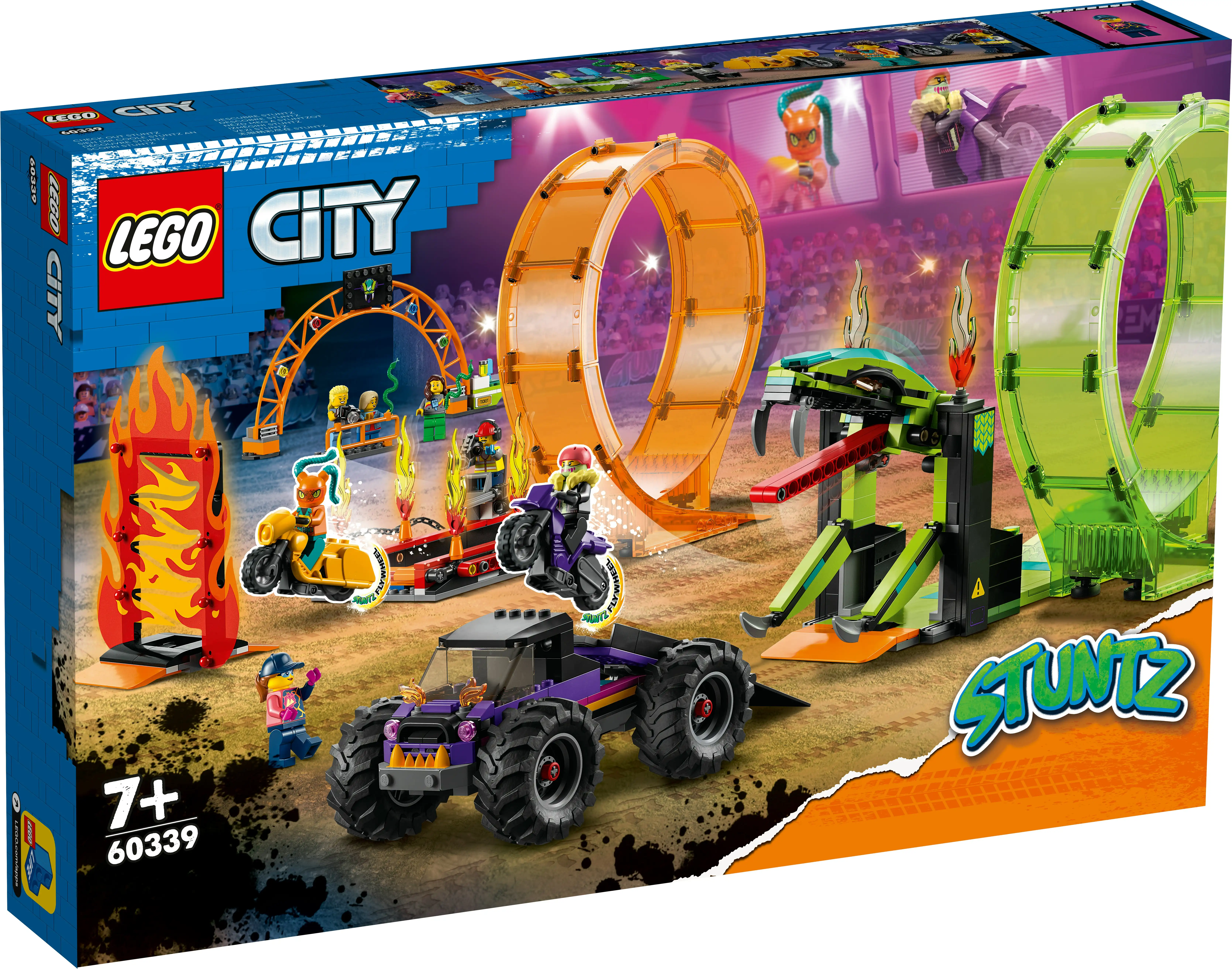 LEGO 60339 Double Loop Stunt Arena - City Stuntz