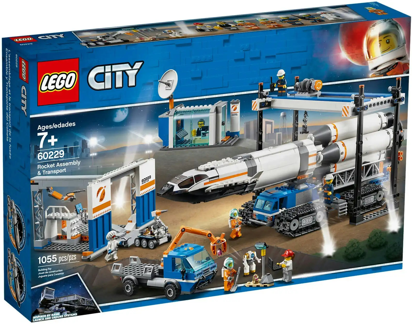 LEGO 60229 Rocket Assembly & Transport - City