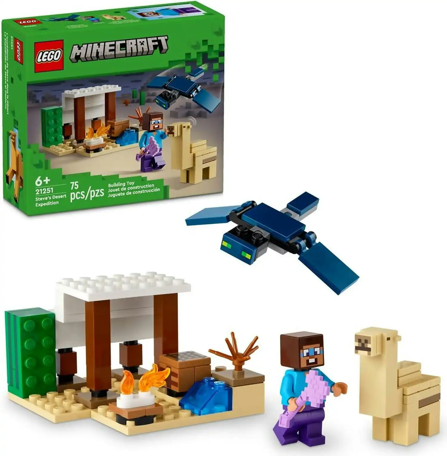 LEGO 21251 Steve's Desert Expedition - Minecraft