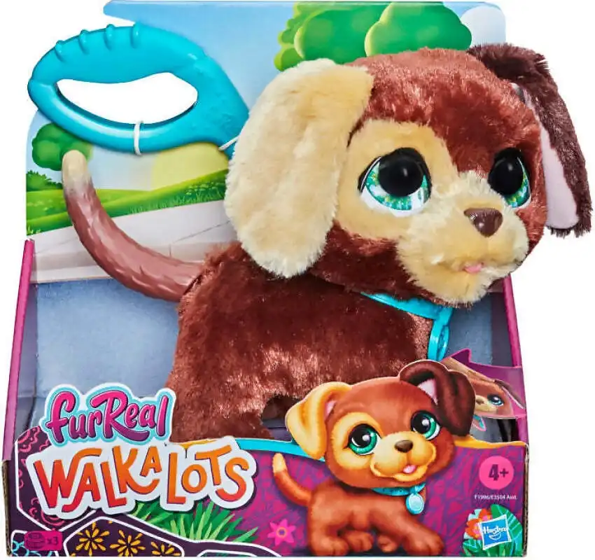 FurReal - Walkalots Big Wags Brown Dog - Hasbro