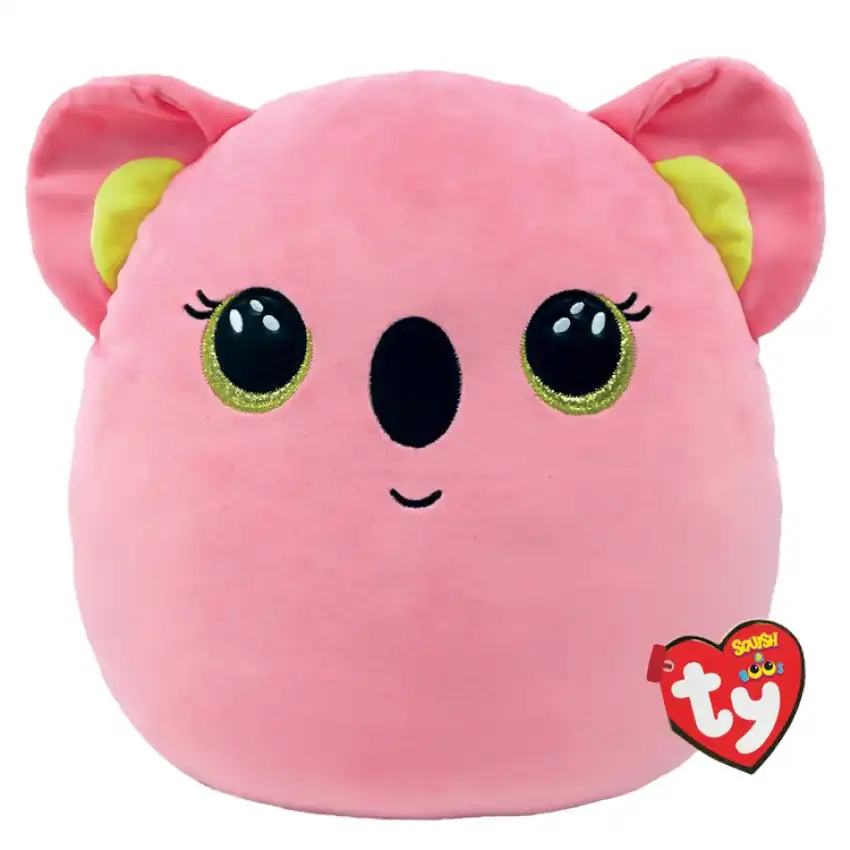 Ty - Squish-a-boos - Poppy - Pink Koala - Large 36cm (14'') - Squishy Beanies