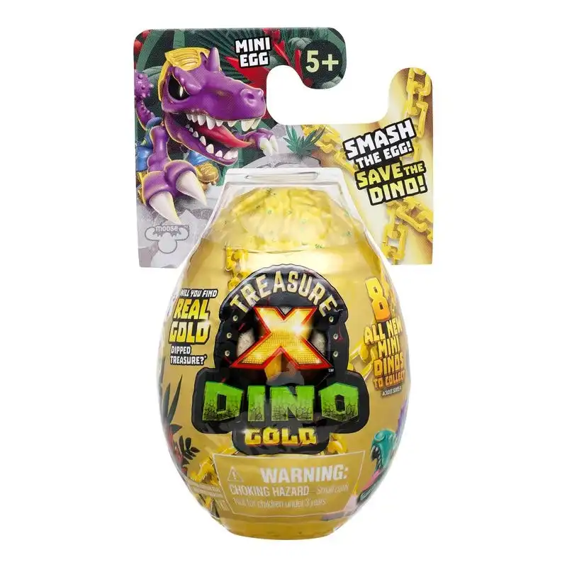 Treasure X - Dino Gold S4 Mini Egg - Smash The Egg Save The Dino