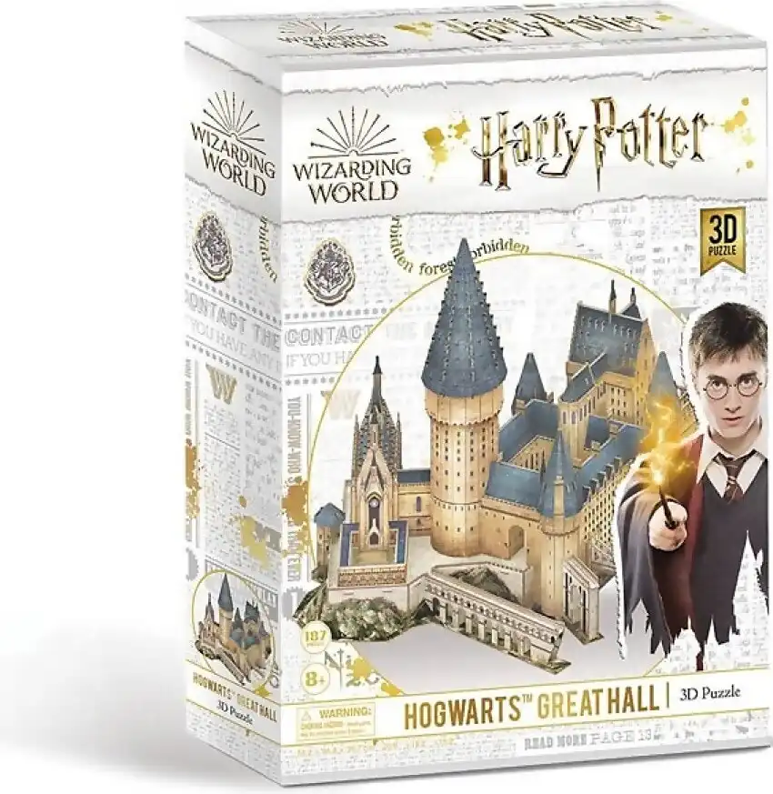 Harry Potter - Hogwarts Great Hall 3D Puzzle - U Games