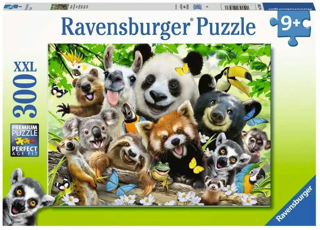Ravensburger - Wildlife Selfie Jigsaw Puzzle 300 Pieces