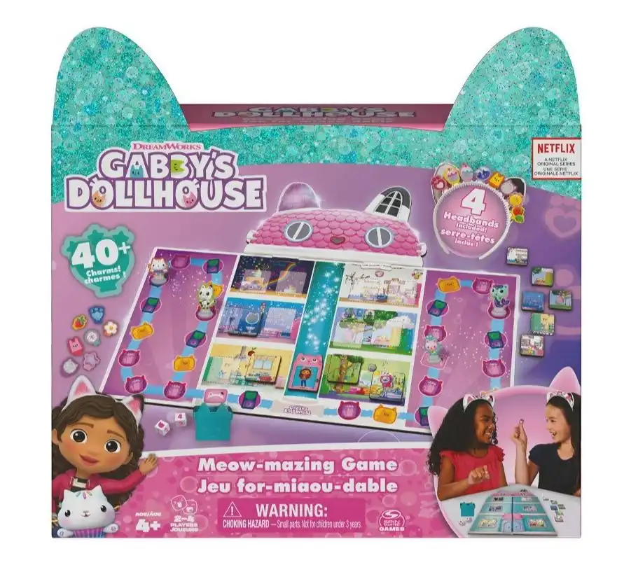 Gabby's Dollhouse Meowmazing Party Game