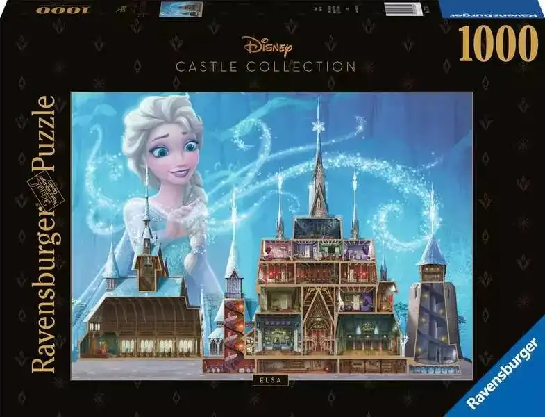 Ravensburger - Disney Castles Elsa Jigsaw Puzzle 1000 Pieces