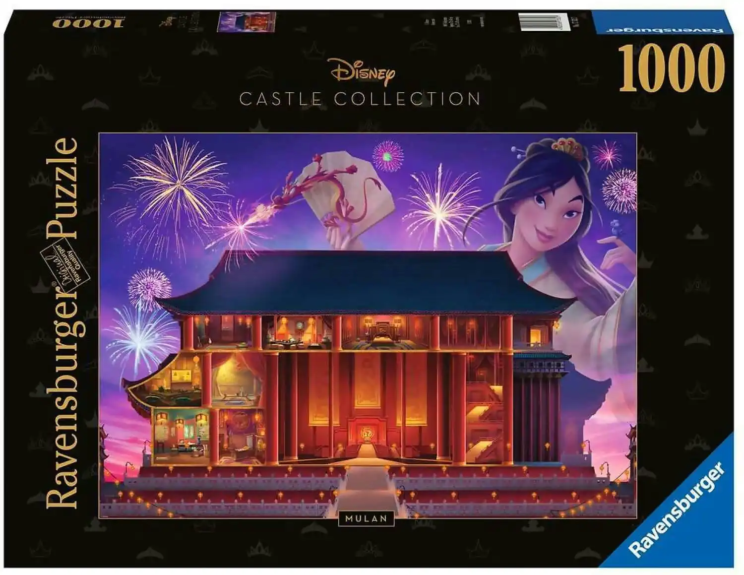 Ravensburger - Disney Castles Mulan Jigsaw Puzzle 1000 Pieces