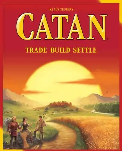 Catan Trade Build Settle Board Game