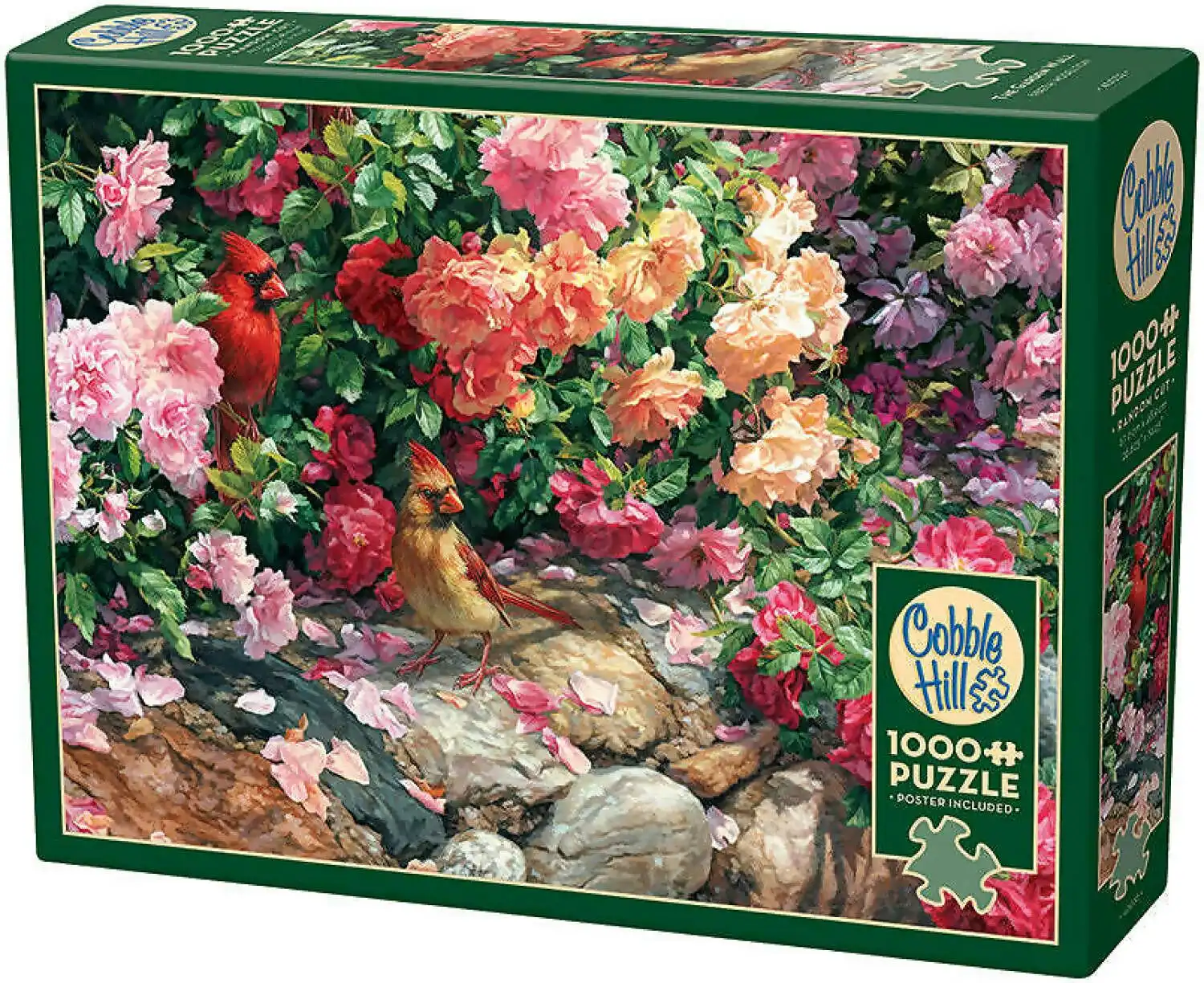 Cobble Hill - The Garden Wall - Jigsaw Puzzle 1000pc