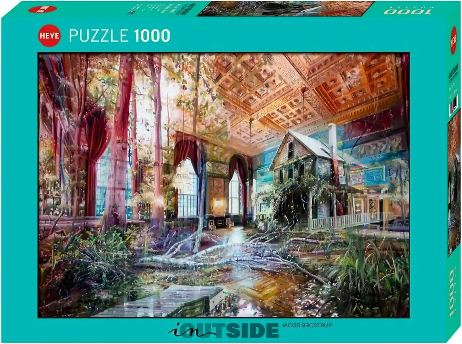 Heye - Intruding House In Outside - Jigsaw Puzzle 1000 Pieces
