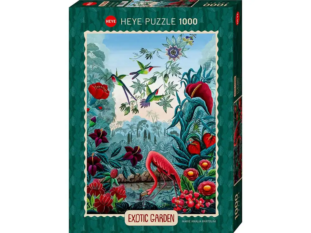 Heye - Exotic Garden Bird Paradise Jigsaw Puzzle 1000 Pieces