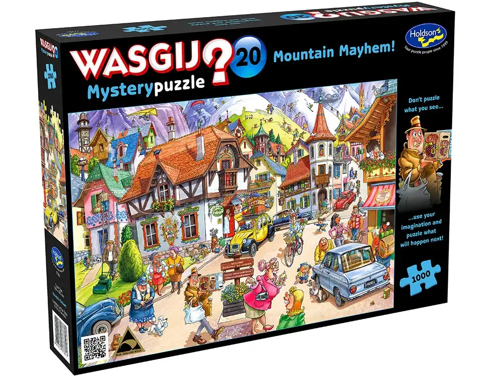 Wasgij - Mystery 20 Mountain Mayhem Jigsaw Puzzle 1000 Pieces