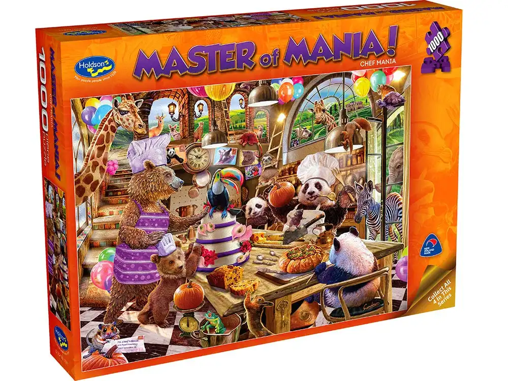 Holdson - Master Of Mania Chef 1000 Pieces Jigsaw Puzzle