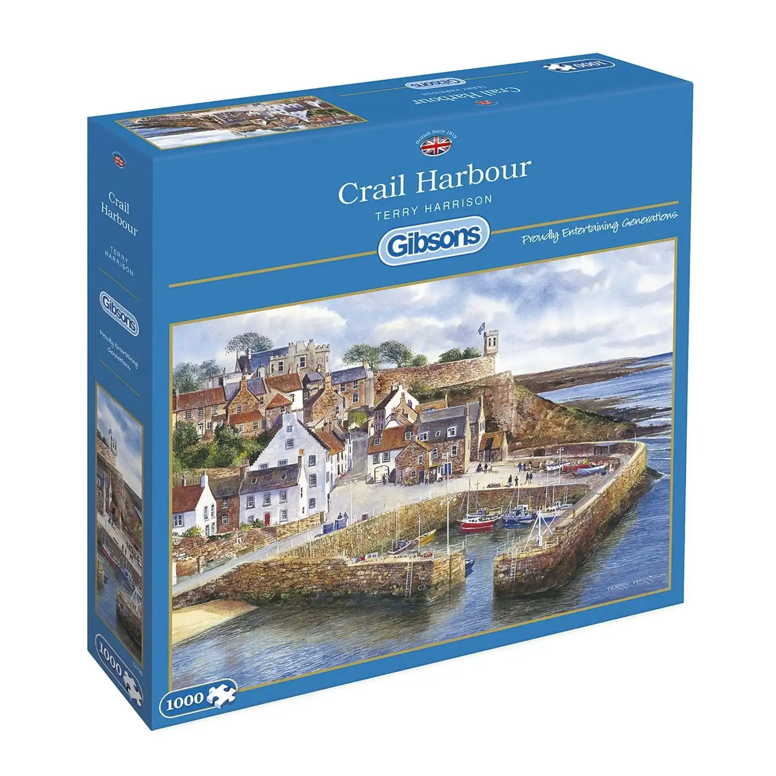 Gibsons - Crail Harbour - Jigsaw Puzzle 1000pc