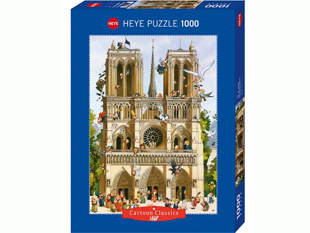 Heye - Puzzle Loup Vive Notre Dame Jigsaw Puzzle 1000 Pieces