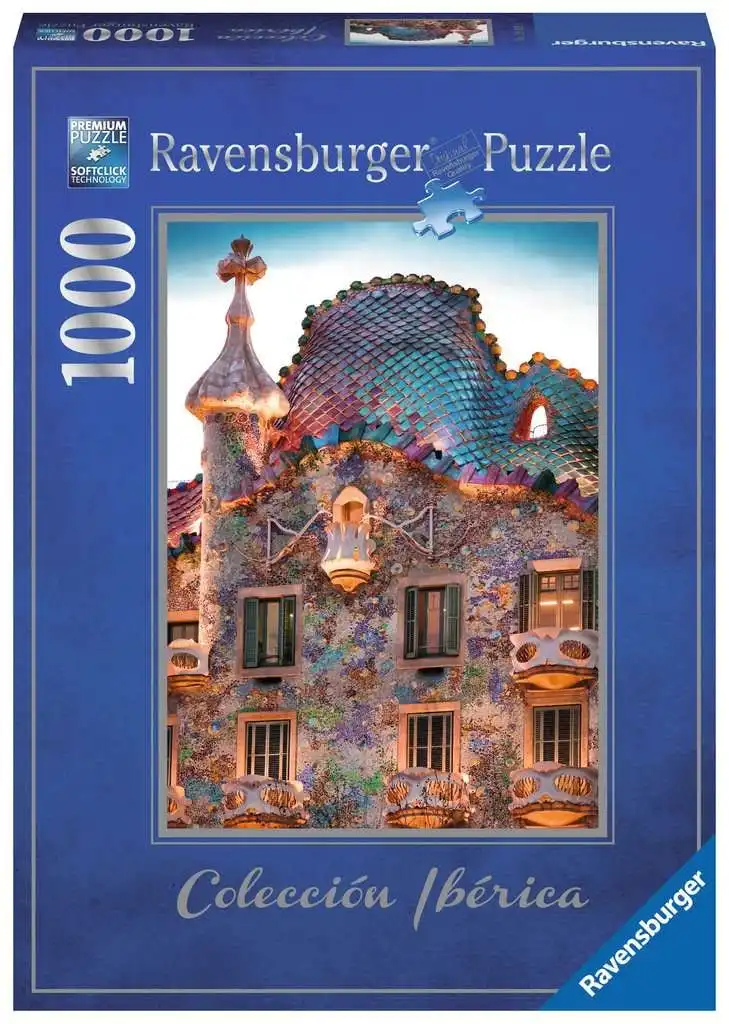 Ravensburger - Casa Batllo Barcelona Jigsaw Puzzle 1000 Pieces